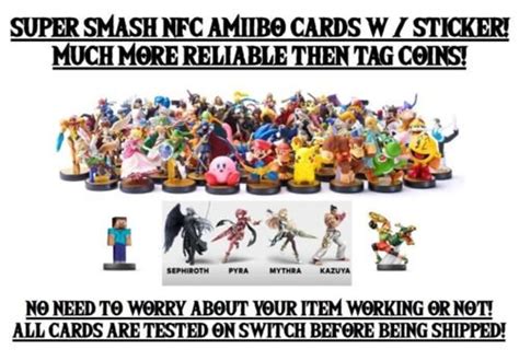 nfc tools all super smash brothers amiibo tags|convert nfc to amiibo.